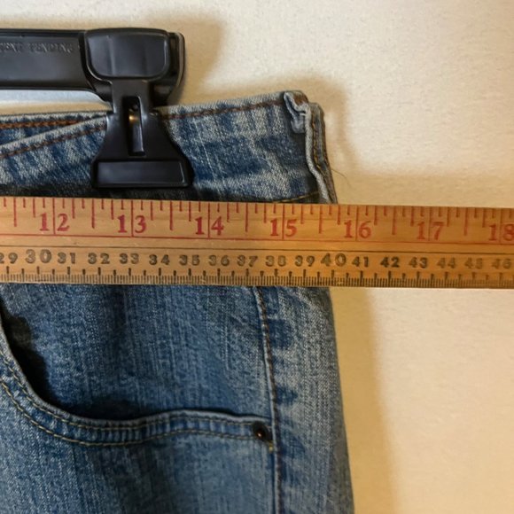 Levi Strauss Blue Jeans Womens Size 8 Bootcut Low Rise Stretch 31 x 25.5 - Picture 4 of 12